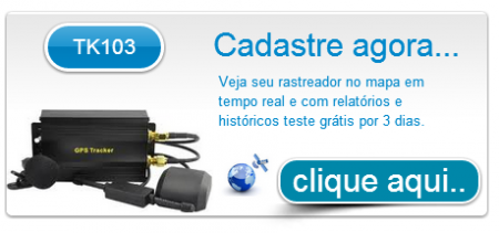 cadastramento rastreador